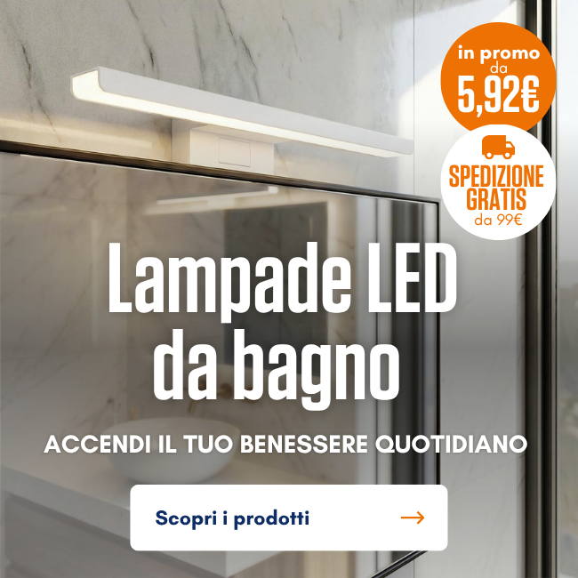Lampade LED da bagno