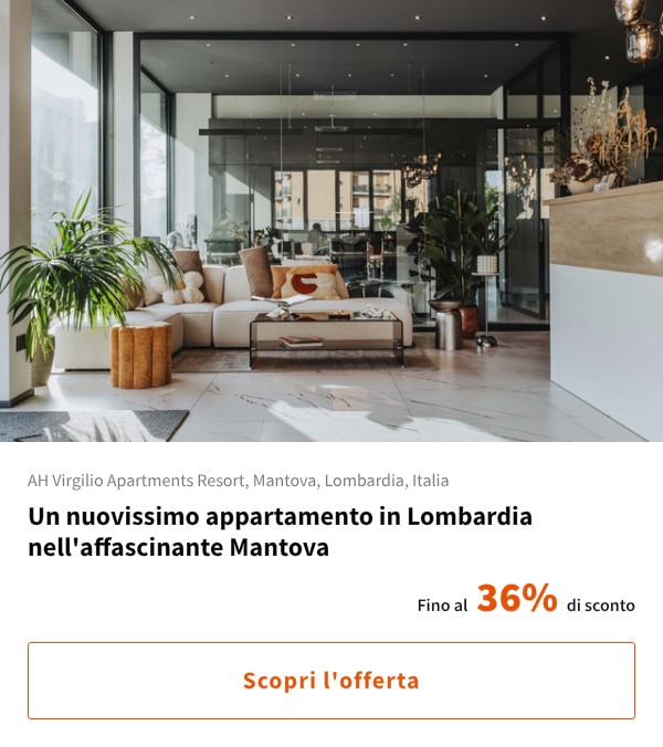 Un nuovissimo appartamento in Lombardia nell'affascinante Mantova