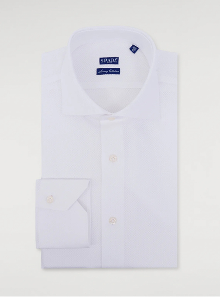 Camicia in cotone cellulare