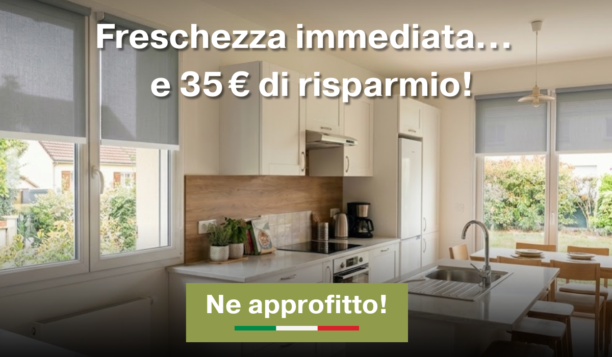 Tende anti-calore su misura