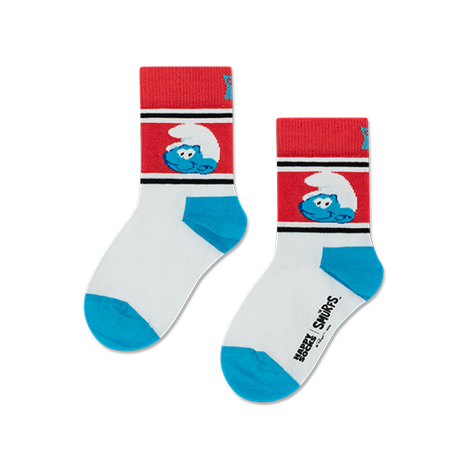 Calzino per bambini The Smurfs Smiley Smurf