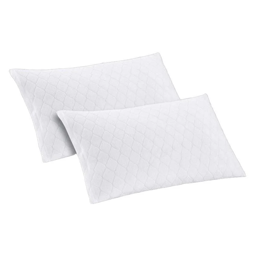 Image of Coppia Copriguanciali in Spugna <br>Jacquard con cerniera - <b>Sanaform