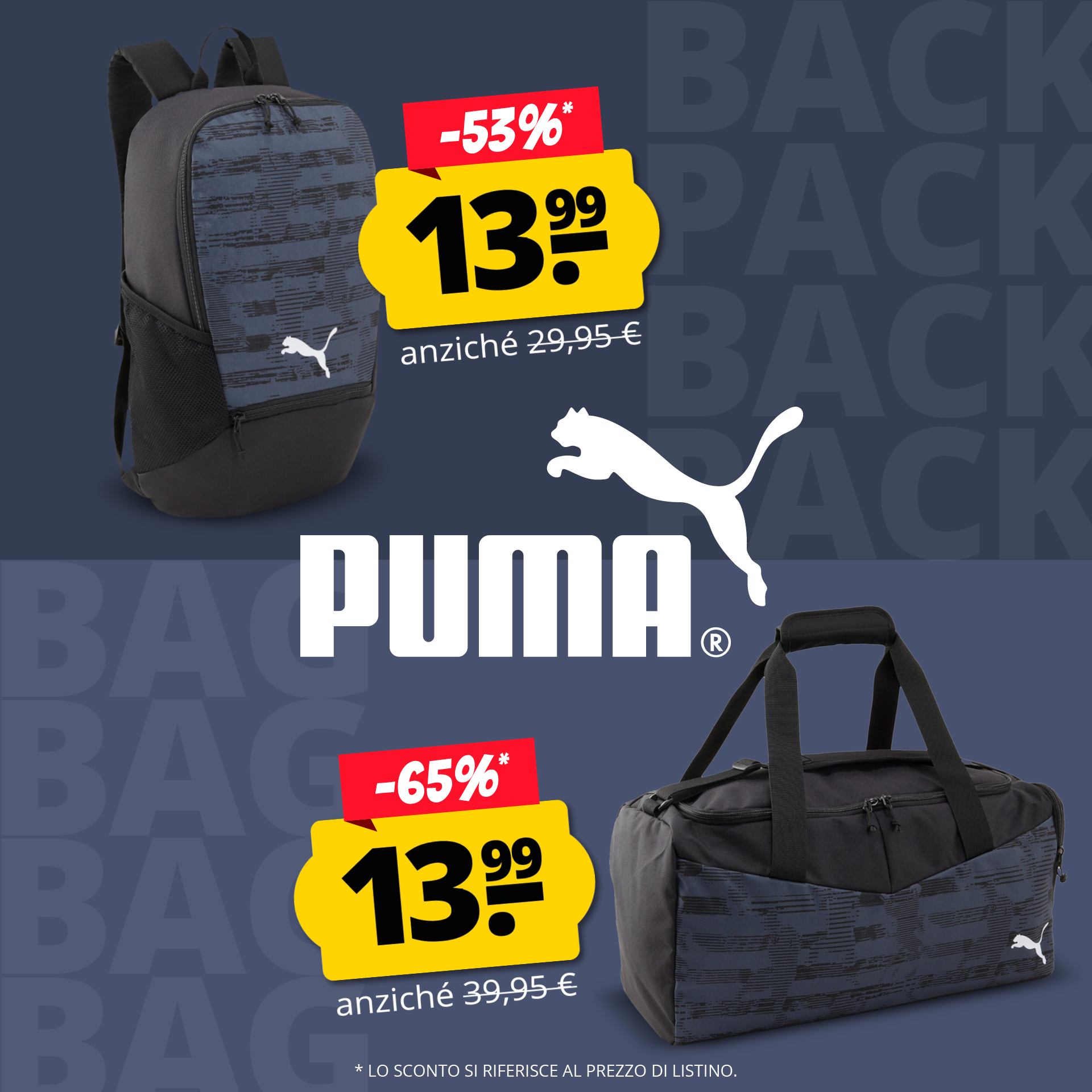 puma individualrise bag unisex borsone da palestra