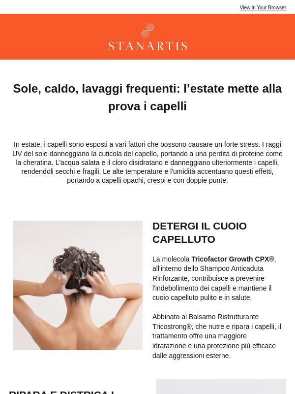 Sole, caldo, lavaggi frequenti: l’estate mette alla prova i capelli🟠