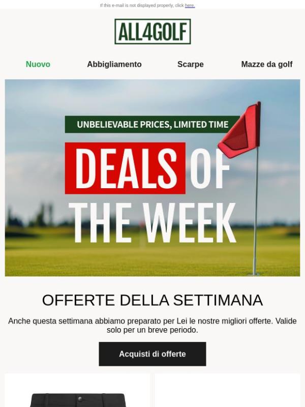 Le nuove offerte della settimana sono arrivate