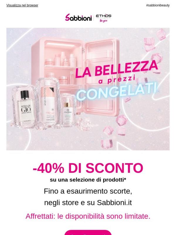 🧊 I prezzi congelati non dureranno per sempre!