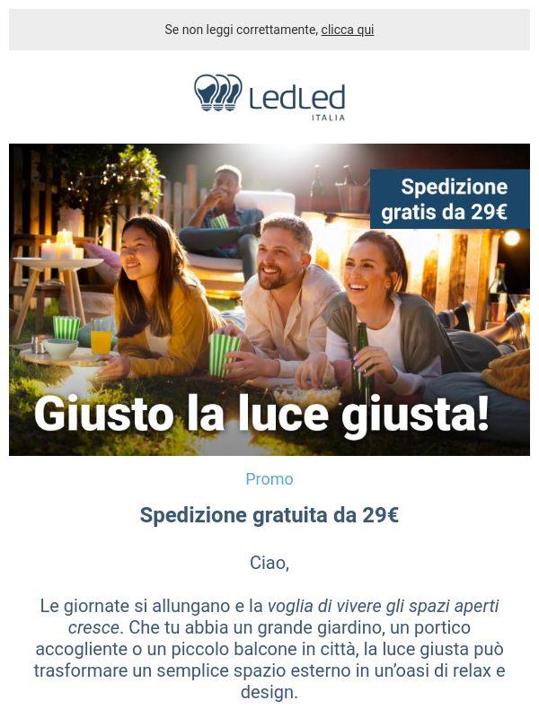 ! Trasforma le tue serate all'aperto senza costi aggiuntivi 🚚