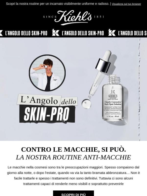 L'Angolo dello Skin-Pro - Macchie cutanee? Kiehl's ha la risposta 🔬