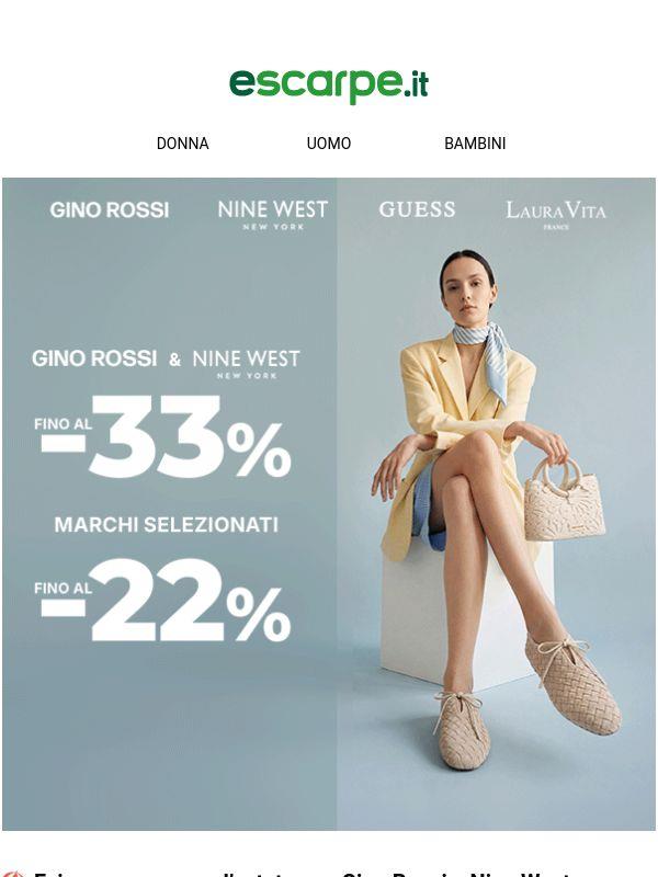 Gino Rossi e Nine West fino al -33% 🌻