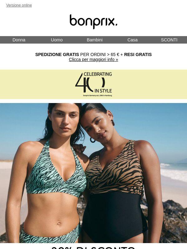 20% di sconto sui costumi da bagno 🩱🌴