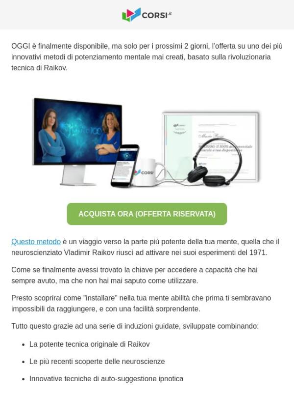 MIND100 (disponibile solo per 2 giorni!)