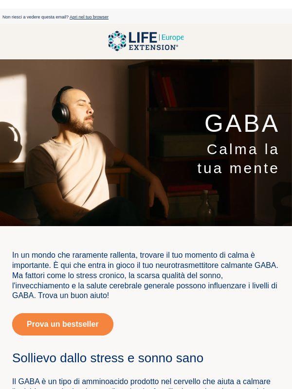 Una mente più calma inizia qui