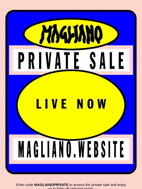 Private Sale