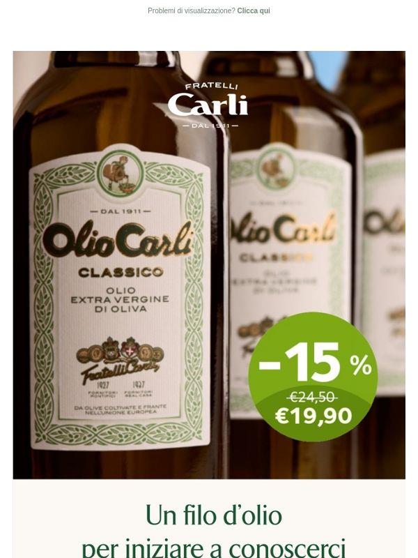 Porta in tavola il tuo primo Olio Classico