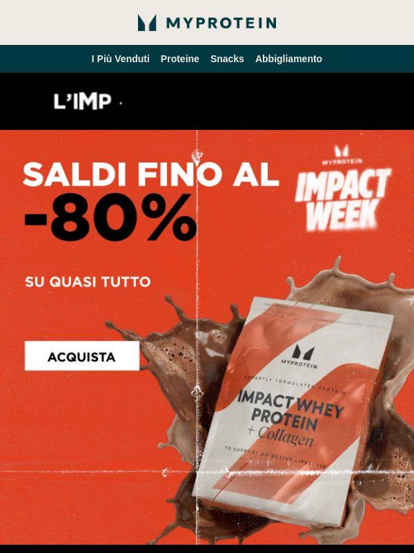Inizia 📣 Saldi fino al -80%