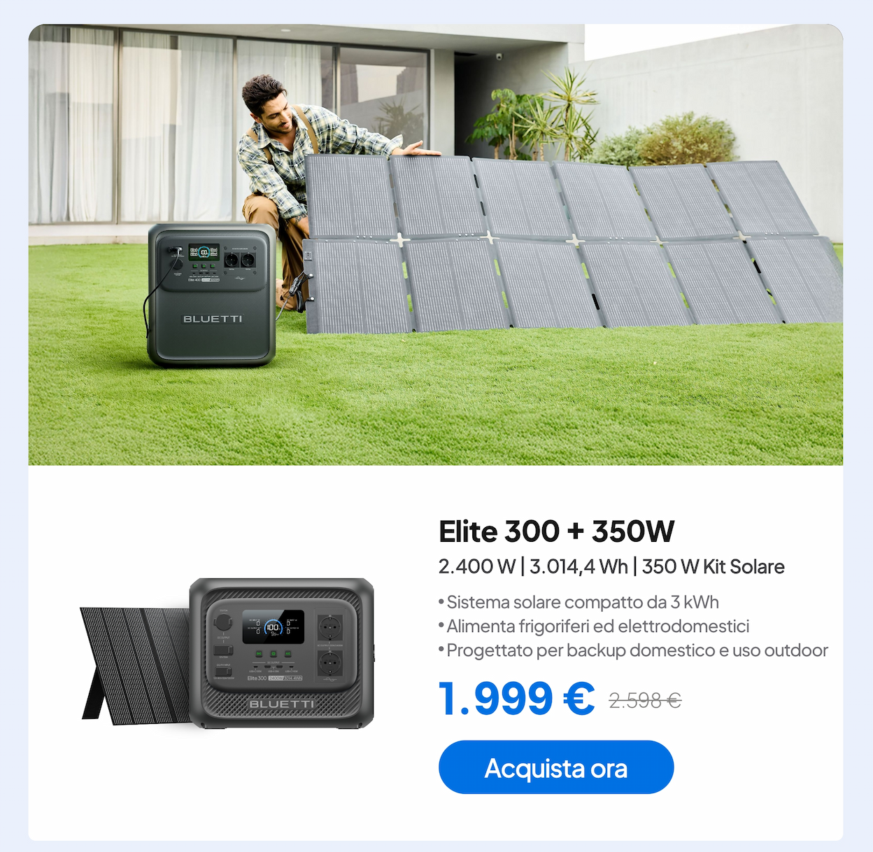 BLUETTI Elite 300+PV350