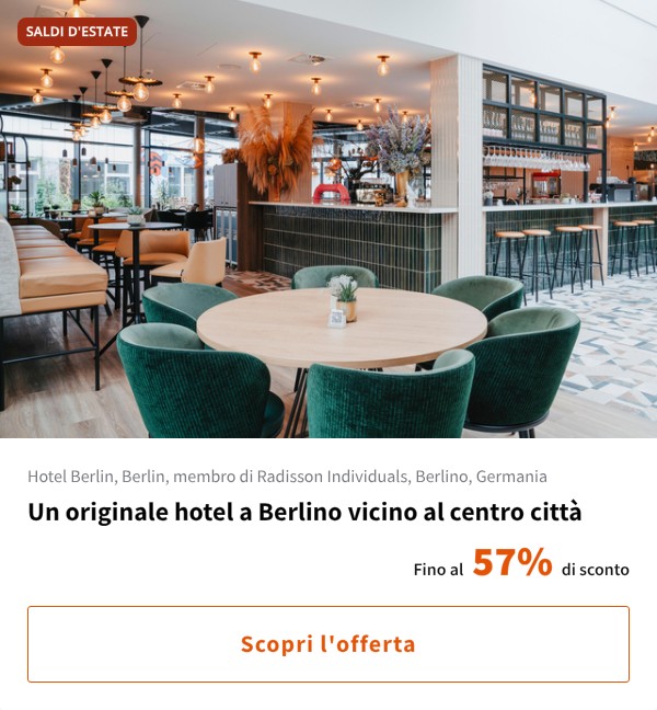 Un originale hotel a Berlino vicino al centro città