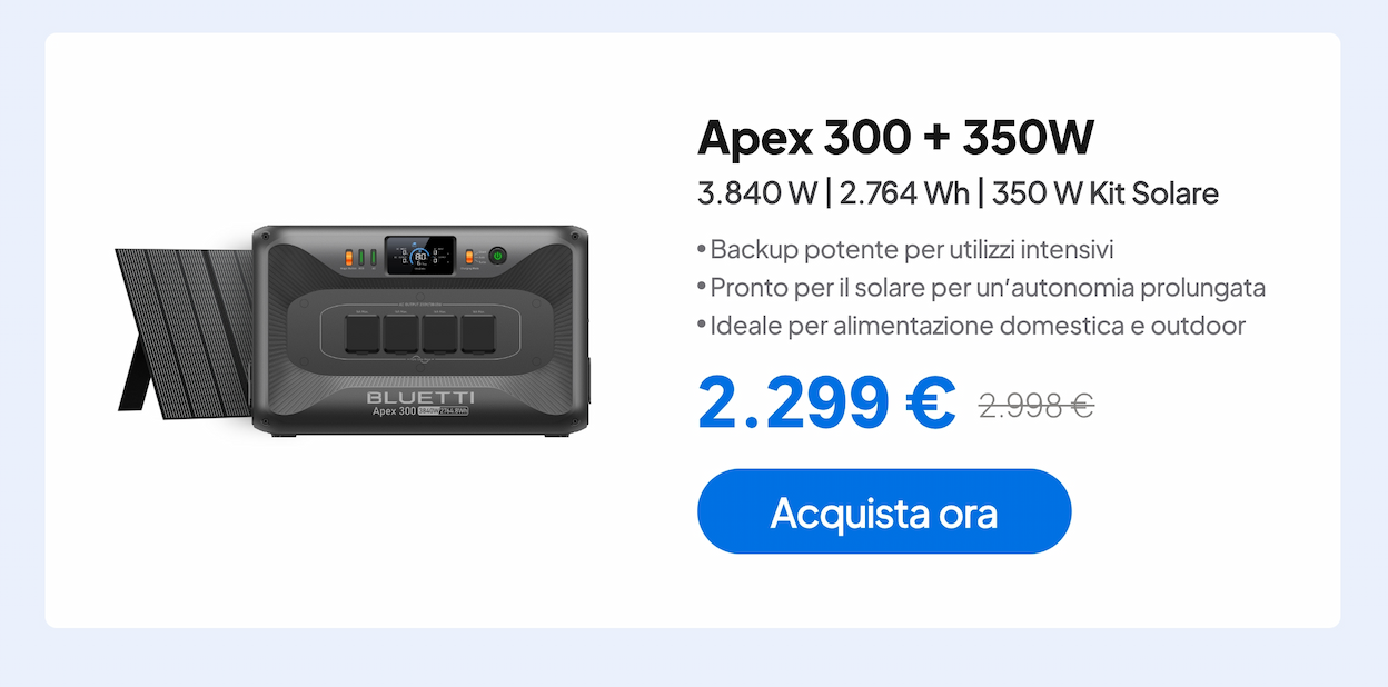 BLUETTI Apex 300+350W