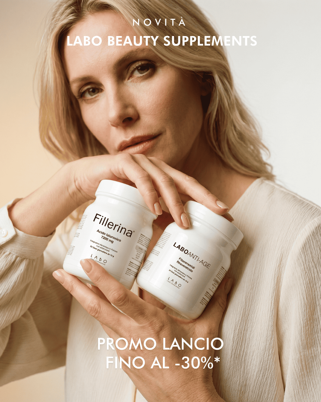 Nuovi integratori in polvere Labo Supplements