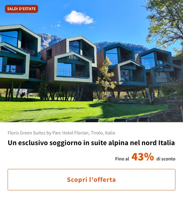 Un esclusivo soggiorno in suite alpina nel nord Italia