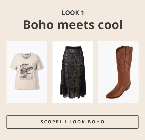 Scopri i look boho