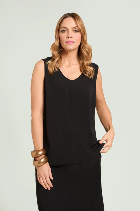 TOP IN TESSUTO FLUIDO SILKY TOUCH