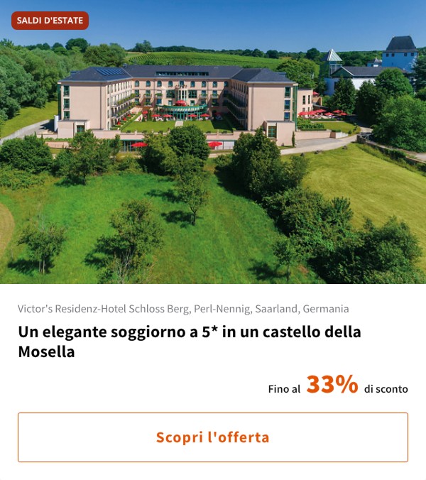 Un elegante soggiorno a 5* in un castello della Mosella
