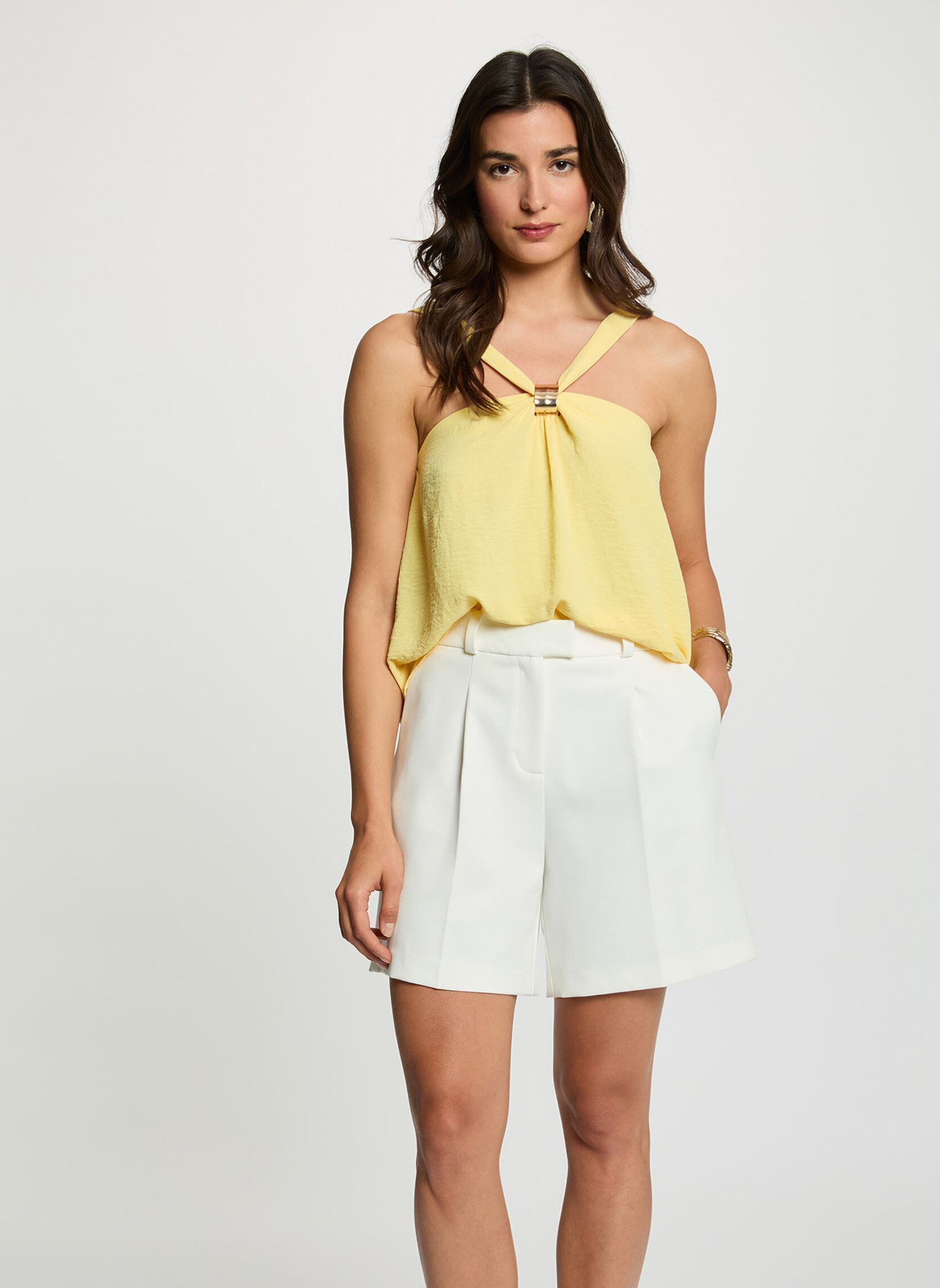 Morgan Tops 261-OGALAN femme jaune