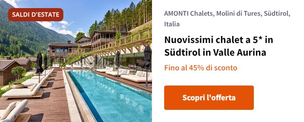 Nuovissimi chalet a 5* in Südtirol in Valle Aurina