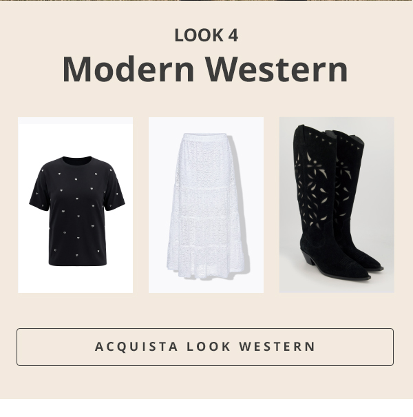 Acquista look western