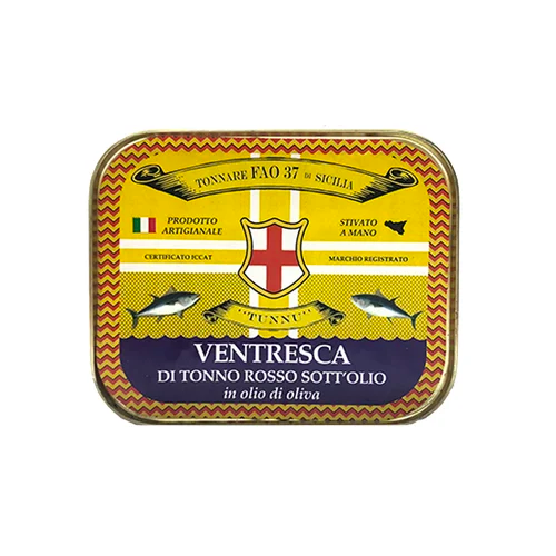 Ventresca di Tonno Rosso sott'olio in olio di oliva 330g