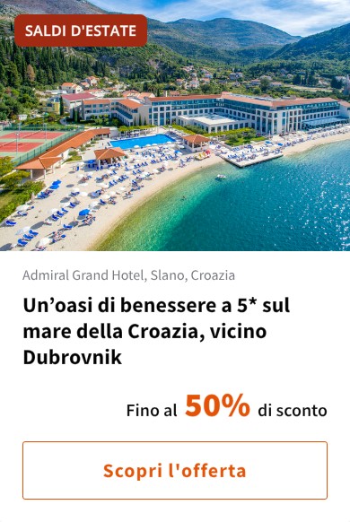 Un%27oasi di benessere a 5* sul mare della Croazia, vicino Dubrovnik