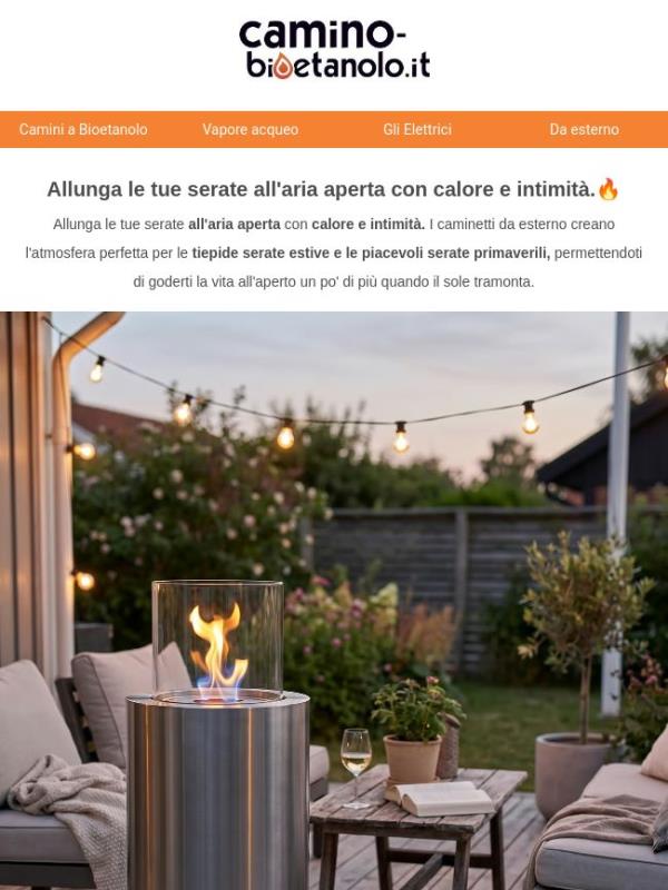 Allunga il piacere di stare all'aperto con un po' di calore sul terrazzo Jekoo