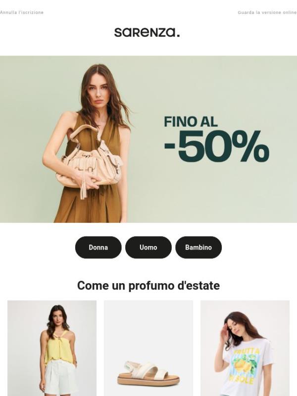 ☀️ Abiti estivi: fino al -50%