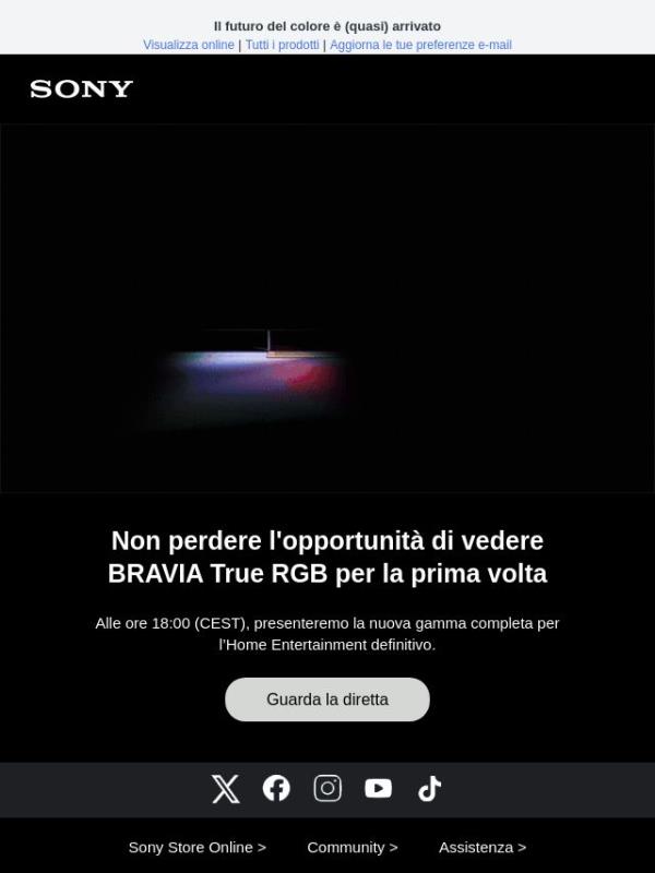 Il grande giorno è arrivato