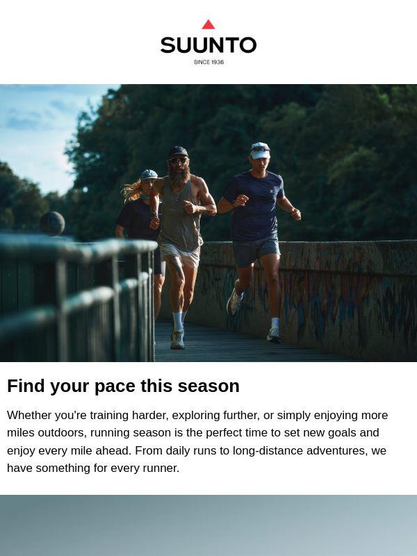 Running season is on