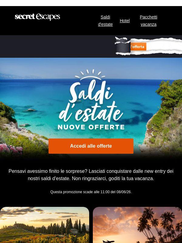 Ecco tante nuove offerte