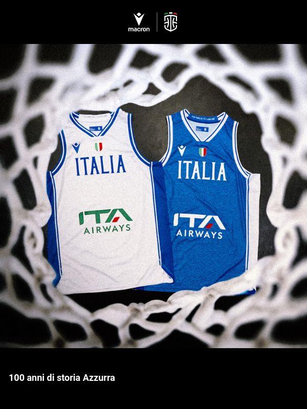 Scopri i nuovi Match Kit di Italbasket