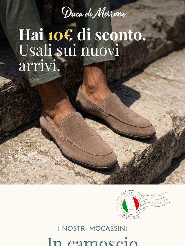 🎁 10€ di sconto + nuovi arrivi esclusivi per te
