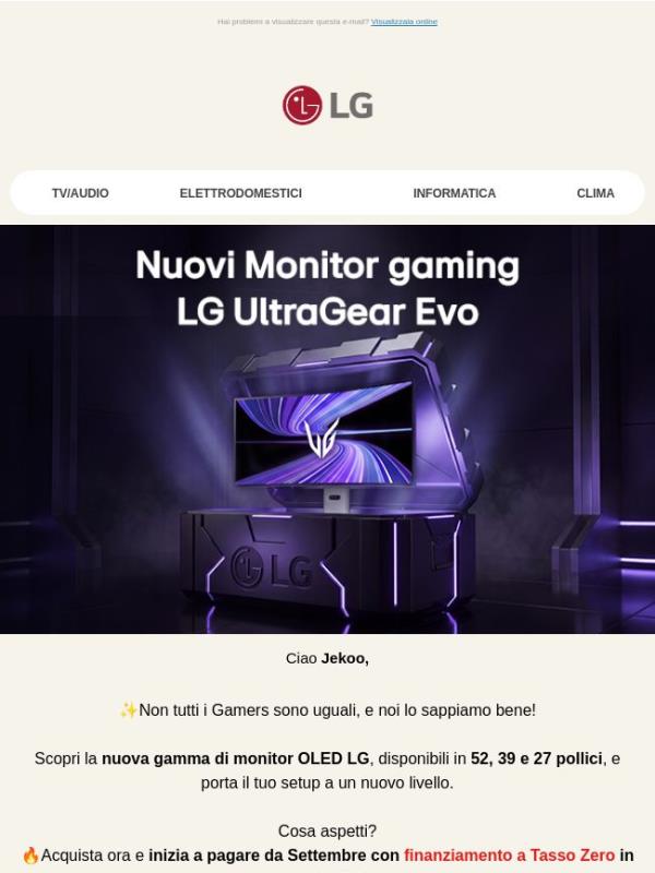 🎮 OLED LG: il gaming cambia formato