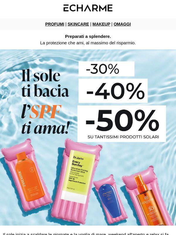 Solari fino al -50% + EXTRA 10% senza minimo di spesa!
