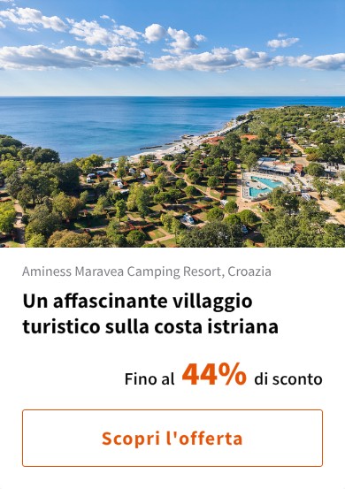 Un affascinante villaggio turistico sulla costa istriana
