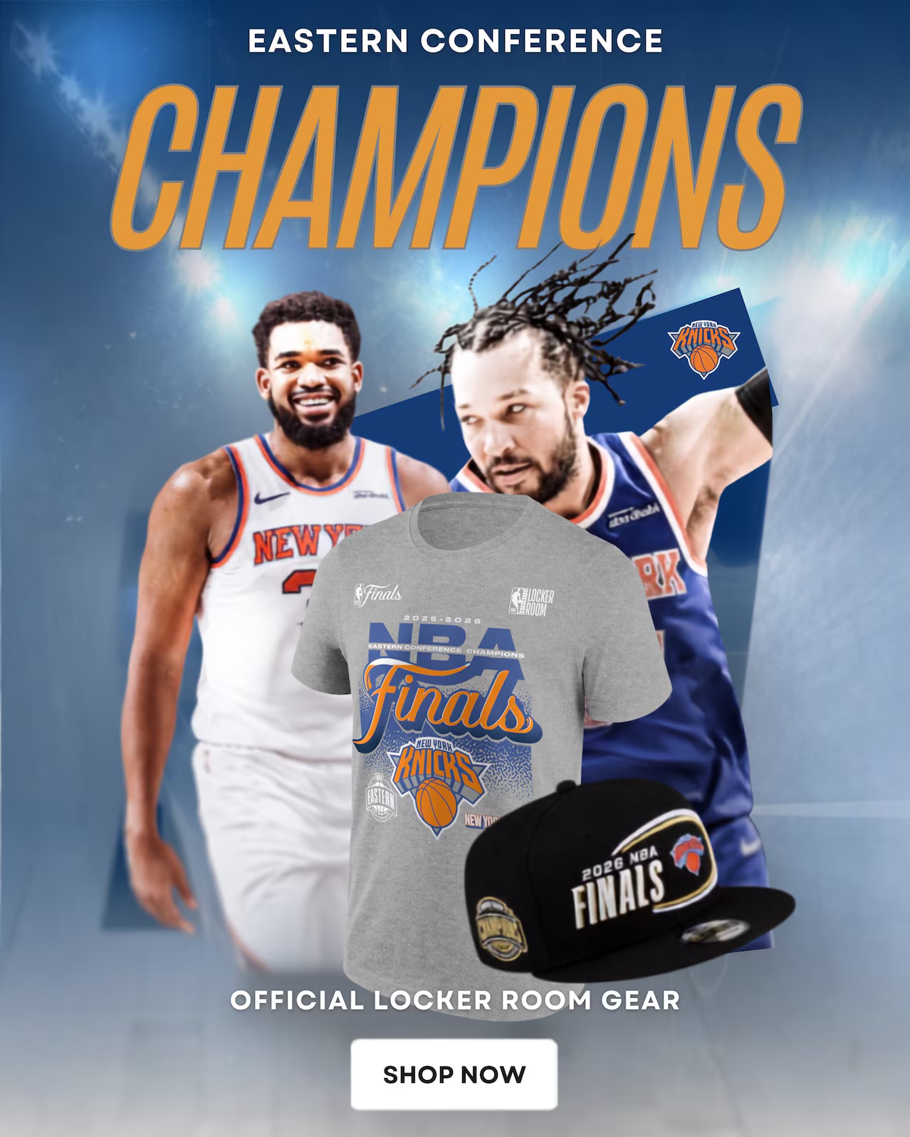 New York Knicks Eastern Conference Champs