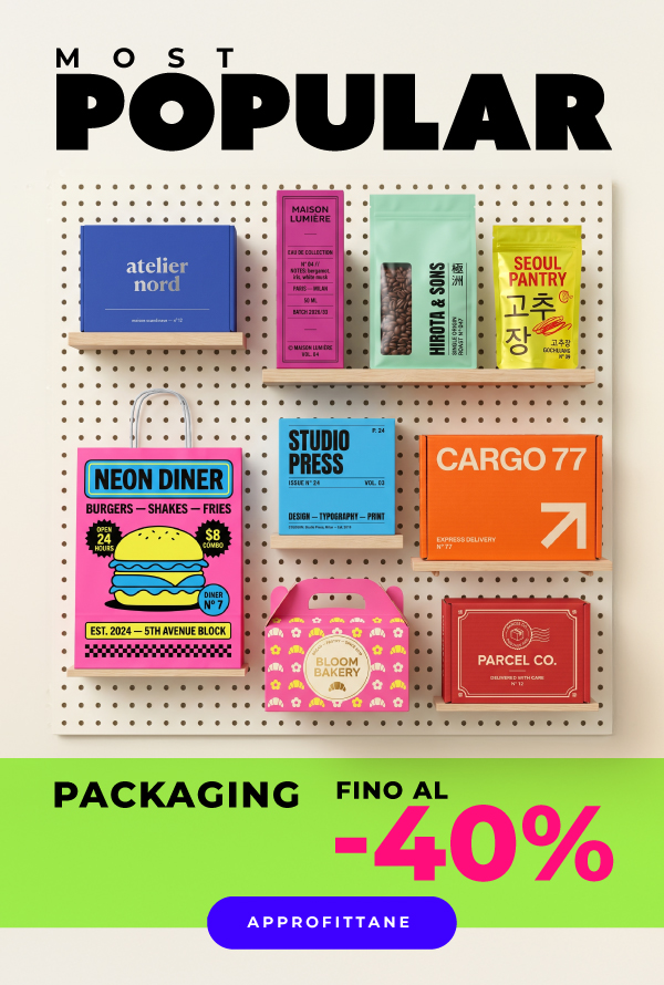 Packaging fino al -40% 