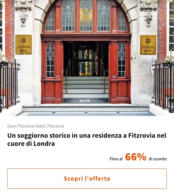 Un soggiorno storico in una residenza a Fitzrovia nel cuore di Londra