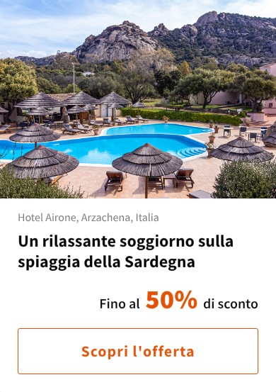 Un rilassante soggiorno sulla spiaggia della Sardegna