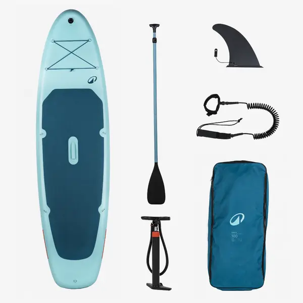 DECATHLON Pack SUP Allround gonfiabile 10.6 azzurro