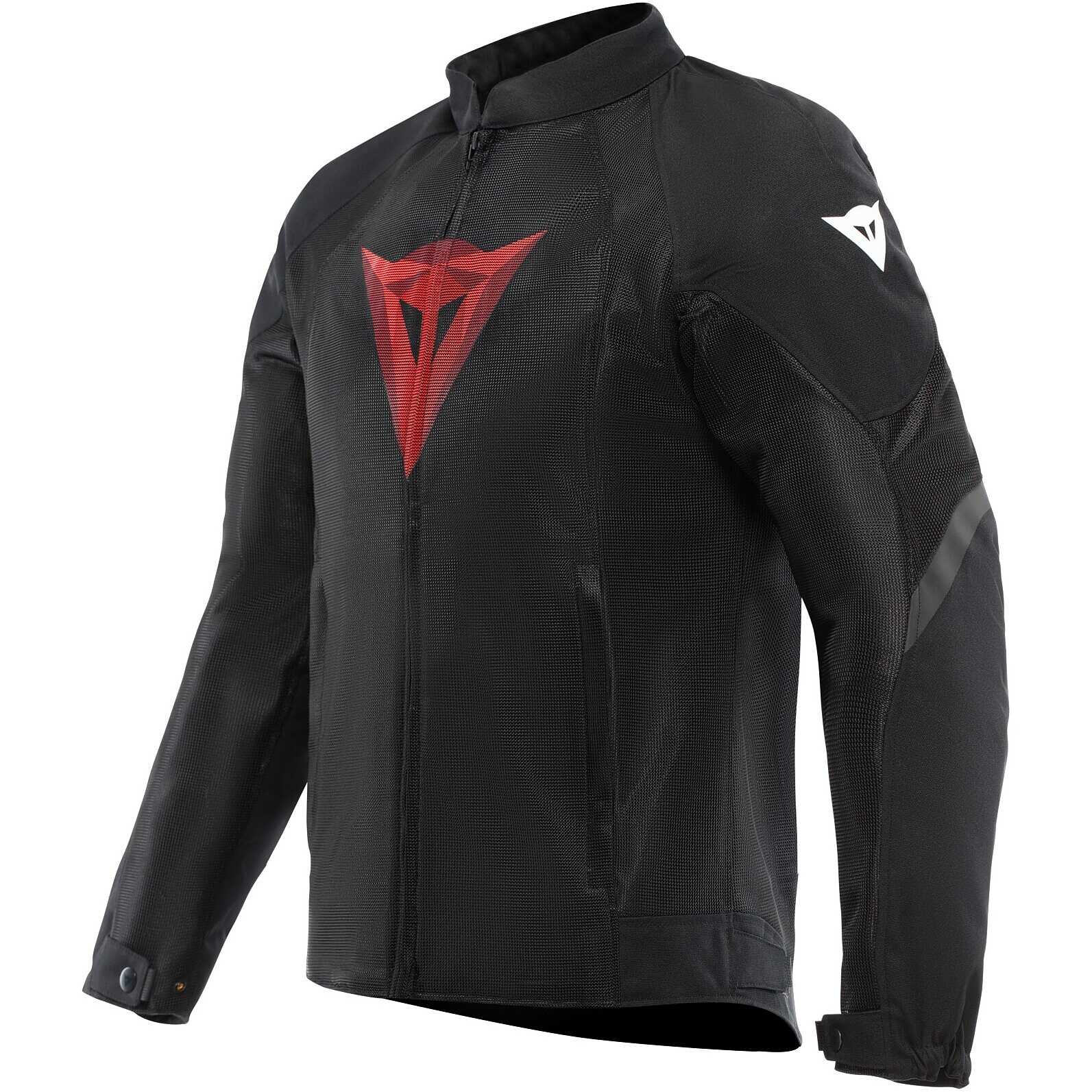 Giubbotto Moto Dainese Herosphere Diamante Nero Rosso