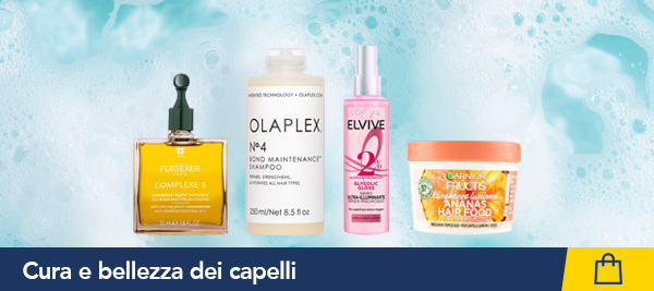 Prodotti per cura e bellezza dei capelli