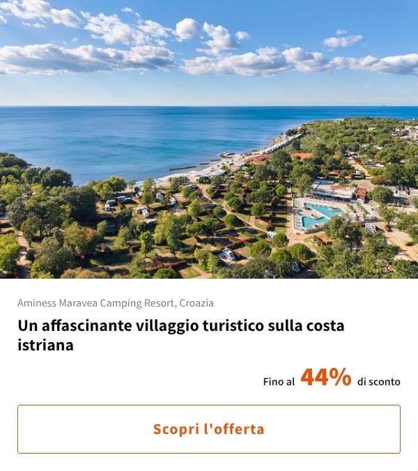 Un affascinante villaggio turistico sulla costa istriana